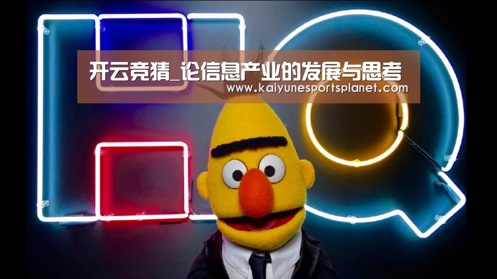 开云竞猜_论信息产业的发展与思考(图2) 开云百家乐